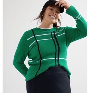 *NEW* Maeve by Anthropologie Merida Striped Sweater